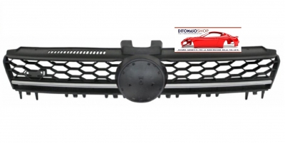 Articolo 4CF4G - GRIGLIA NERA C/MODAN CROM VW GOLF 7 GTD 10/12>