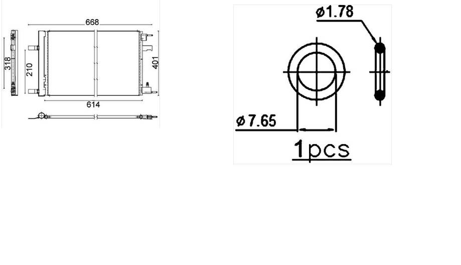 Articolo HB5VX - COND C/ESSICATORE ASTRAJ/CRUZE VARIOUS 09-