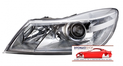 FARO SX H7-H1 C/MOTORINO ELETTRICO PER SKODA OCTAVIA 10/2008>02/2013  HELLA [OE - Foto 1 di 1